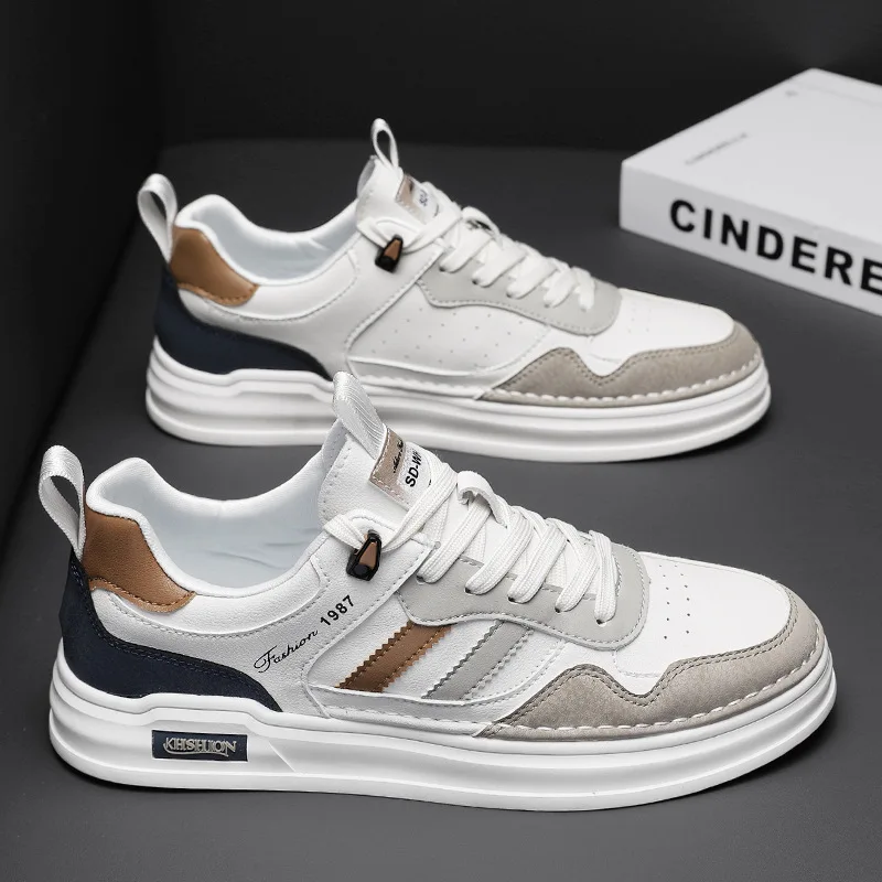 New Hot Men's Shoes Flat Lace Up Men Sneakers 2024 Fashion Breathable Light Basic Leather Male Casual Shoes Zapatillas De Hombre
New Hot Men's Shoes Flat Lace Up Men Sneakers 2024 Fashion Breathable Light Basic Leather Male Casual Shoes Zapatillas De Hombre