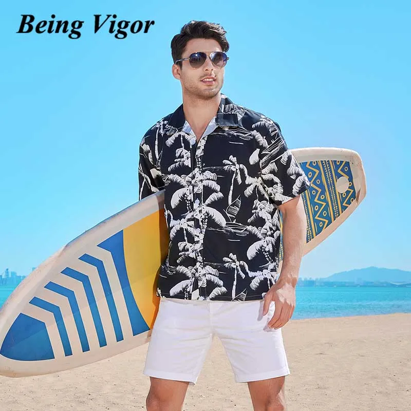 Being Vigor Hawaiian Summer Wear Poly Casual Resort Beach Shirts Full Printed New Blouse Short Sleeve Mens Shirts Summer Tops
Being Vigor Hawaiian Summer Wear Poly Casual Resort Beach Shirts Full Printed New Blouse Short Sleeve Mens Shirts Summer Tops
