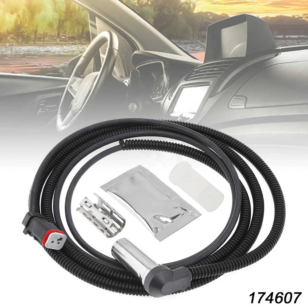 Durable Car Sensors Front Rear Left Right Wheel Speed ABS Sensor 1746079 Compatible with SCANIA Truck Vehicles Car Accessories
Durable Car Sensors Front Rear Left Right Wheel Speed ABS Sensor 1746079 Compatible with SCANIA Truck Vehicles Car Accessories