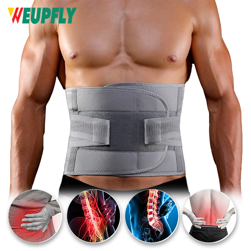 Back Support Lower Back Brace provides Back Pain Relief - Lumbar Support Belt for Men Women keeps your Spine Straight Safe
Back Support Lower Back Brace provides Back Pain Relief - Lumbar Support Belt for Men Women keeps your Spine Straight Safe