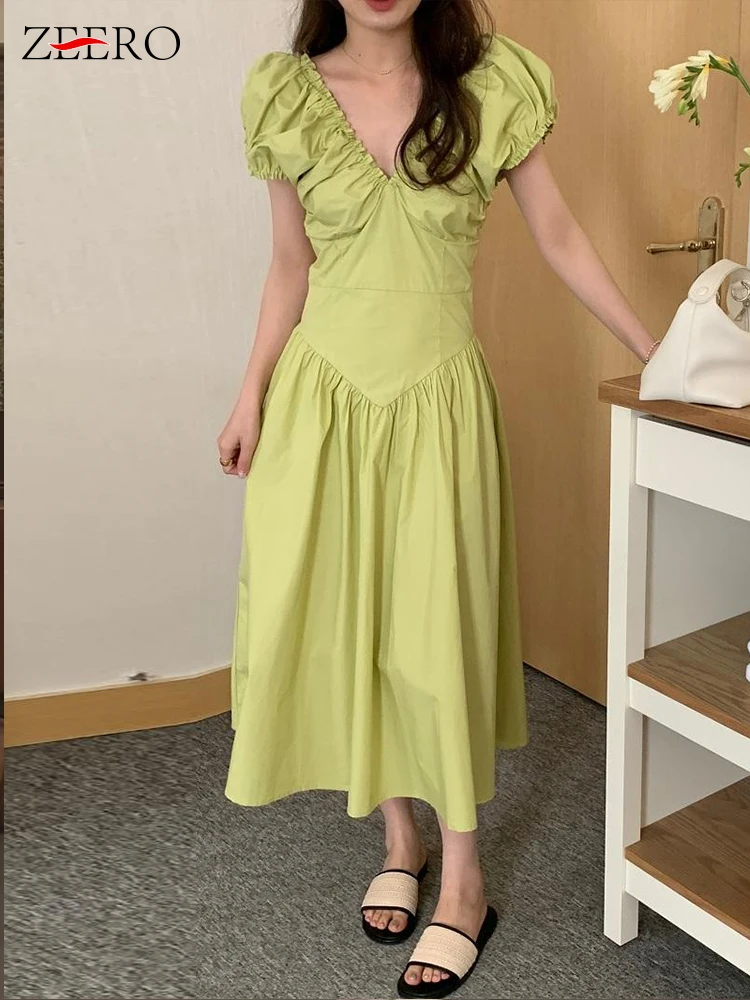 Summer Women White Casual Puff Short Deep V Neck Slim Fairy Dress Elegant Lady Vestdios Female Midi A Line Party Dresses Clothes
Summer Women White Casual Puff Short Deep V Neck Slim Fairy Dress Elegant Lady Vestdios Female Midi A Line Party Dresses Clothes