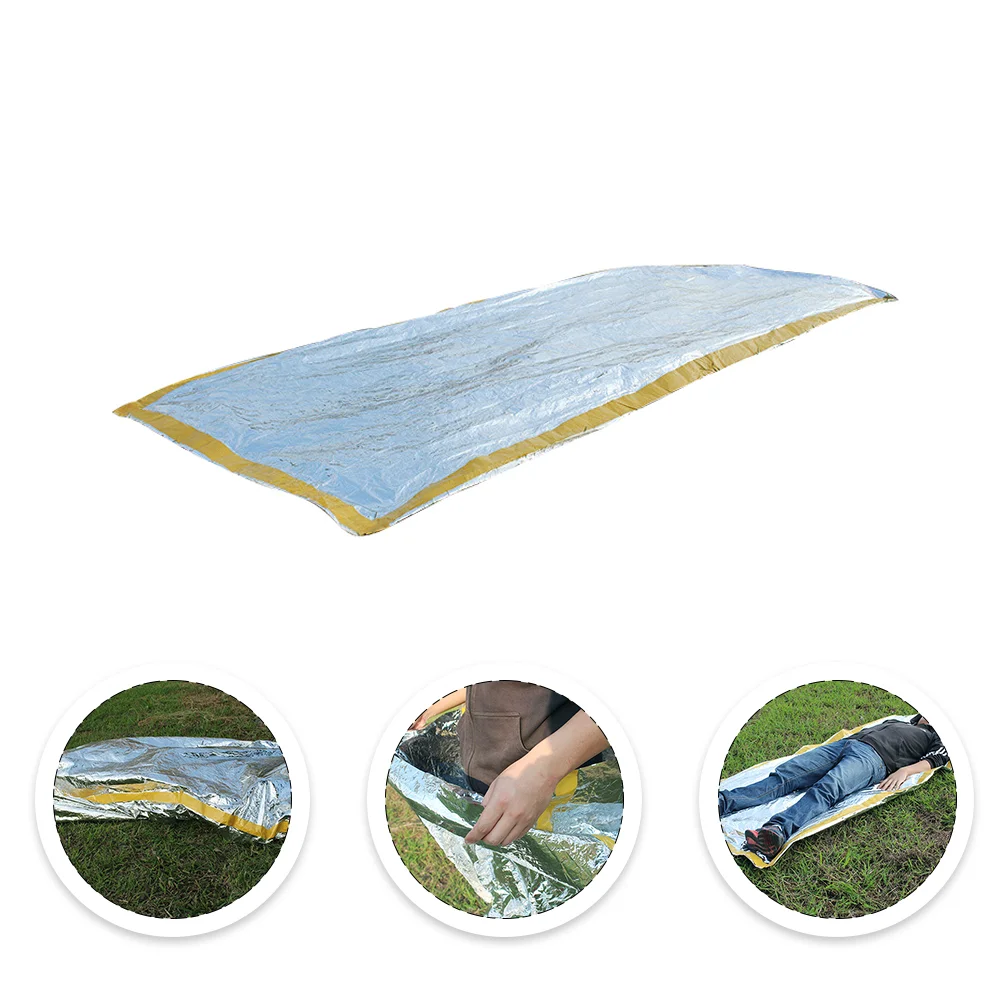 First Aid Sleeping Bag Heat Preservation Mat Cushion Camping Pad Insulation Sack Thermal Pouch Keep Warm
First Aid Sleeping Bag Heat Preservation Mat Cushion Camping Pad Insulation Sack Thermal Pouch Keep Warm
