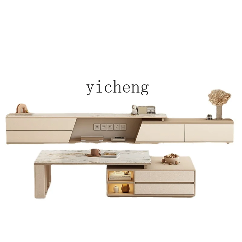 ZK Stone Plate Retractable TV Cabinet and Tea Table Combination Home Living Room
ZK Stone Plate Retractable TV Cabinet and Tea Table Combination Home Living Room
