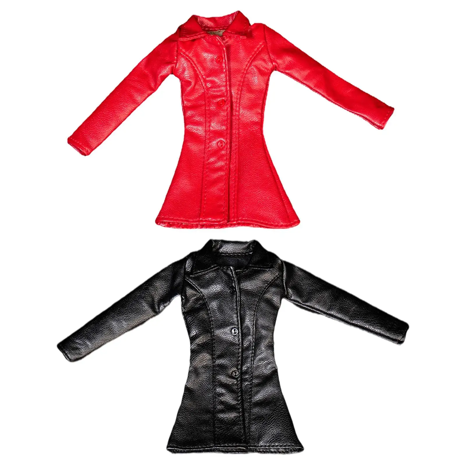 1/6 Female Leather Coat Windbreaker for 12 Inch Figure Body Doll Accessories
1/6 Female Leather Coat Windbreaker for 12 Inch Figure Body Doll Accessories