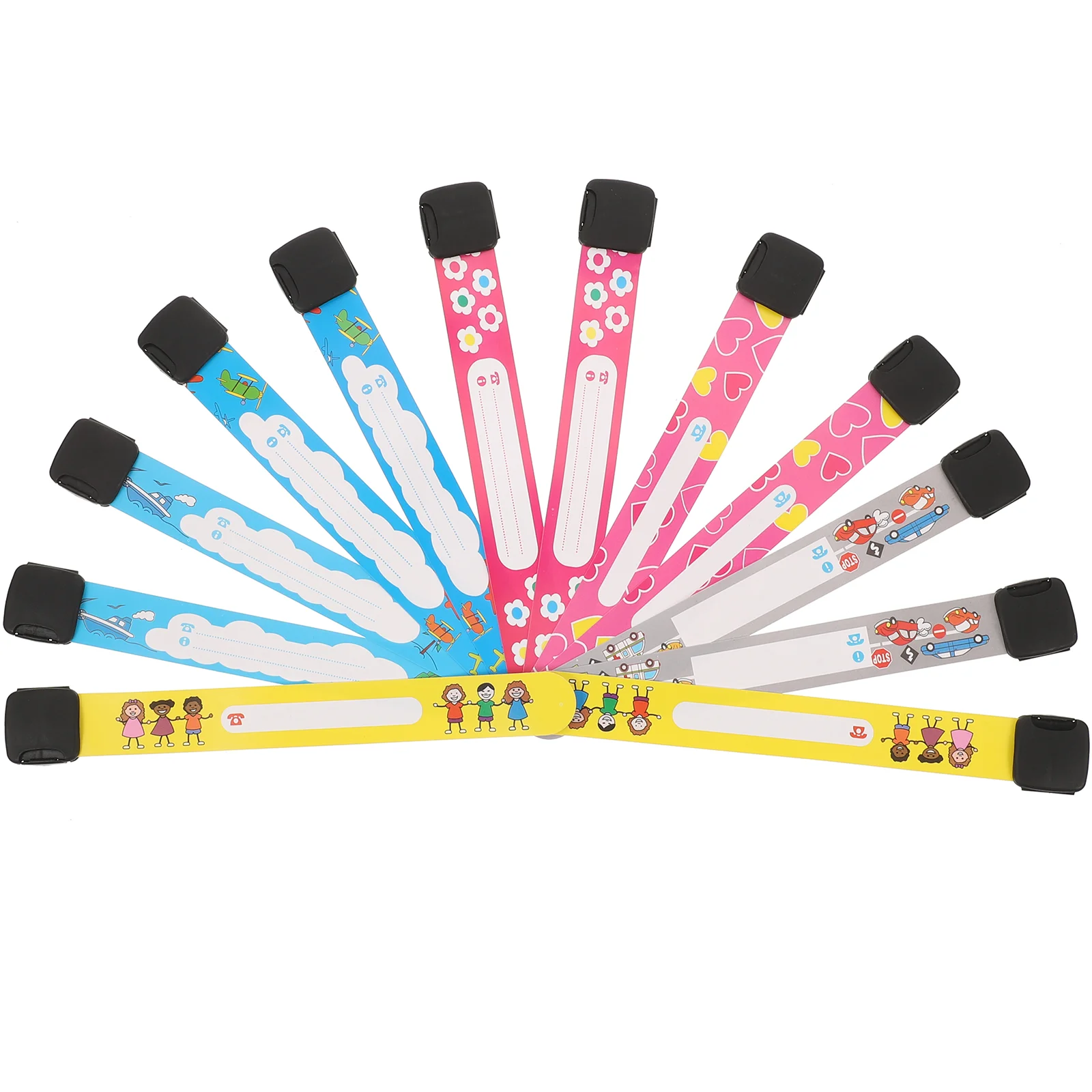 20pcs Children Safety ID Wristbands Adjustable Waterproof Identification Bracelets Outdoor Activities Supplies(Random Pattern)
20pcs Children Safety ID Wristbands Adjustable Waterproof Identification Bracelets Outdoor Activities Supplies(Random Pattern)