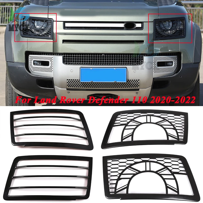 For Land Rover Defender 110 2020-2022 Stainless Steel Car Headlight Lampshade Protection Net Cover Accessories Car Modification
For Land Rover Defender 110 2020-2022 Stainless Steel Car Headlight Lampshade Protection Net Cover Accessories Car Modification
