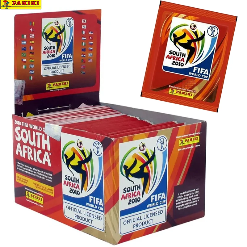 

2010 Panini Fifa World Cup Official South Africa Soccer Sticker Collection Box (100 Packs) Limited Collection In Stock