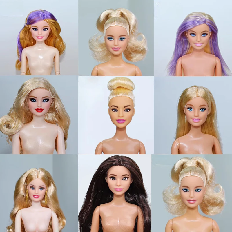 Fashion Brand Naked Doll Body Variety Skin 29cm 11 Joints Move Colourful Hair Doll Head Accessories Girls Toys Birthday Bonecas
Fashion Brand Naked Doll Body Variety Skin 29cm 11 Joints Move Colourful Hair Doll Head Accessories Girls Toys Birthday Bonecas