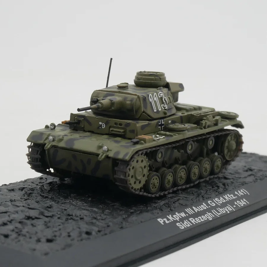 Масштаб 1:72, отлитый под давлением сплав Sd.Kfz.141 Pz.Kpfw. Модель немецкого танка III Ausf, военный боевой трек, классические подарки для взрослых, игрушки
Масштаб 1:72, отлитый под давлением сплав Sd.Kfz.141 Pz.Kpfw. Модель немецкого танка III Ausf, военный боевой трек, классические подарки для взрослых, игрушки