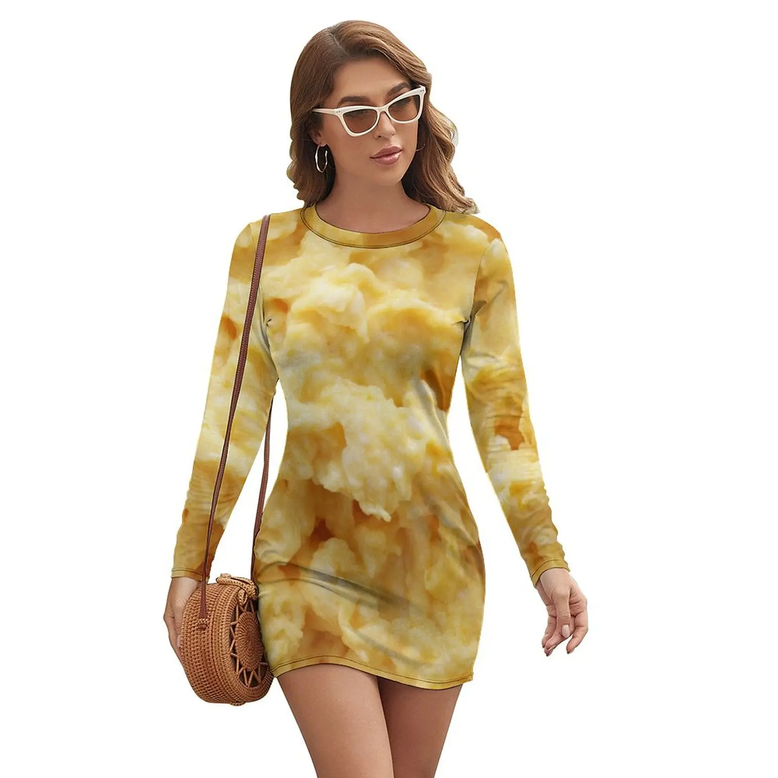 Scrambled Eggs Long-sleeved Dress women party dresses dress for women summer Summer women's clothing dresses for women
Scrambled Eggs Long-sleeved Dress women party dresses dress for women summer Summer women's clothing dresses for women