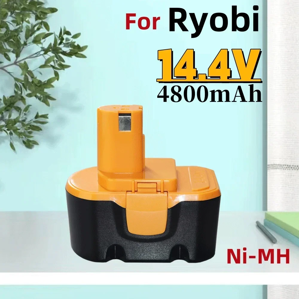 14.4V 4800mAh Ni-Mh Batterie For Ryobi Replacement battery for Cordless Drill R10521 RY6201 RY6202 130224010 130224
14.4V 4800mAh Ni-Mh Batterie For Ryobi Replacement battery for Cordless Drill R10521 RY6201 RY6202 130224010 130224