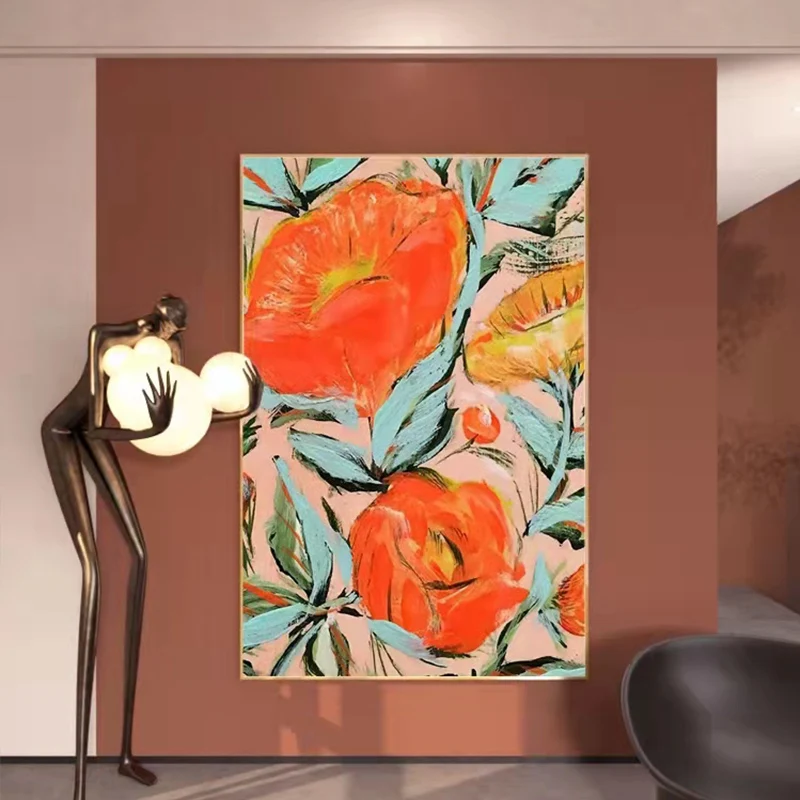 Abstract Canvas Painting Hand Painted Palette Knife Flowers Oil Painting Modern Decor Piece Unframed Floral Pictures Wall Art
Abstract Canvas Painting Hand Painted Palette Knife Flowers Oil Painting Modern Decor Piece Unframed Floral Pictures Wall Art