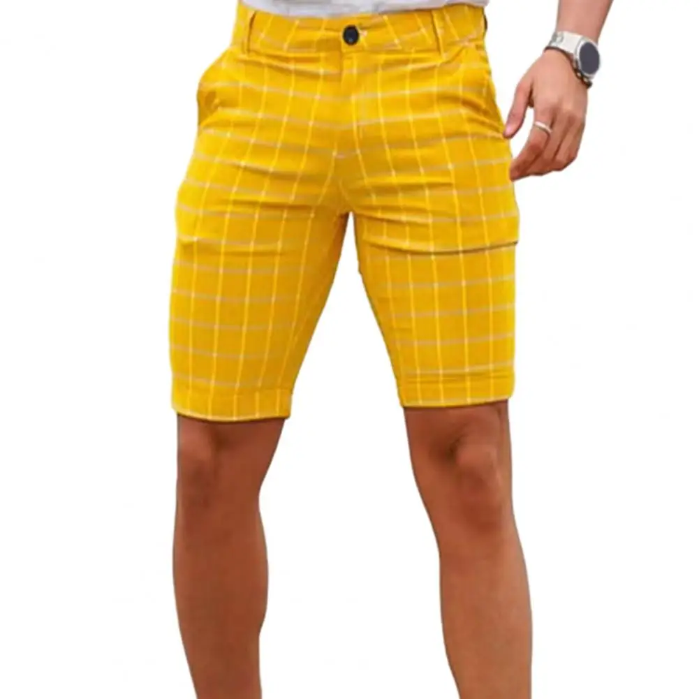 Summer Shorts Plaid Print SLim Button Zipper Closure Shorts For Men Clothing 2023
Summer Shorts Plaid Print SLim Button Zipper Closure Shorts For Men Clothing 2023