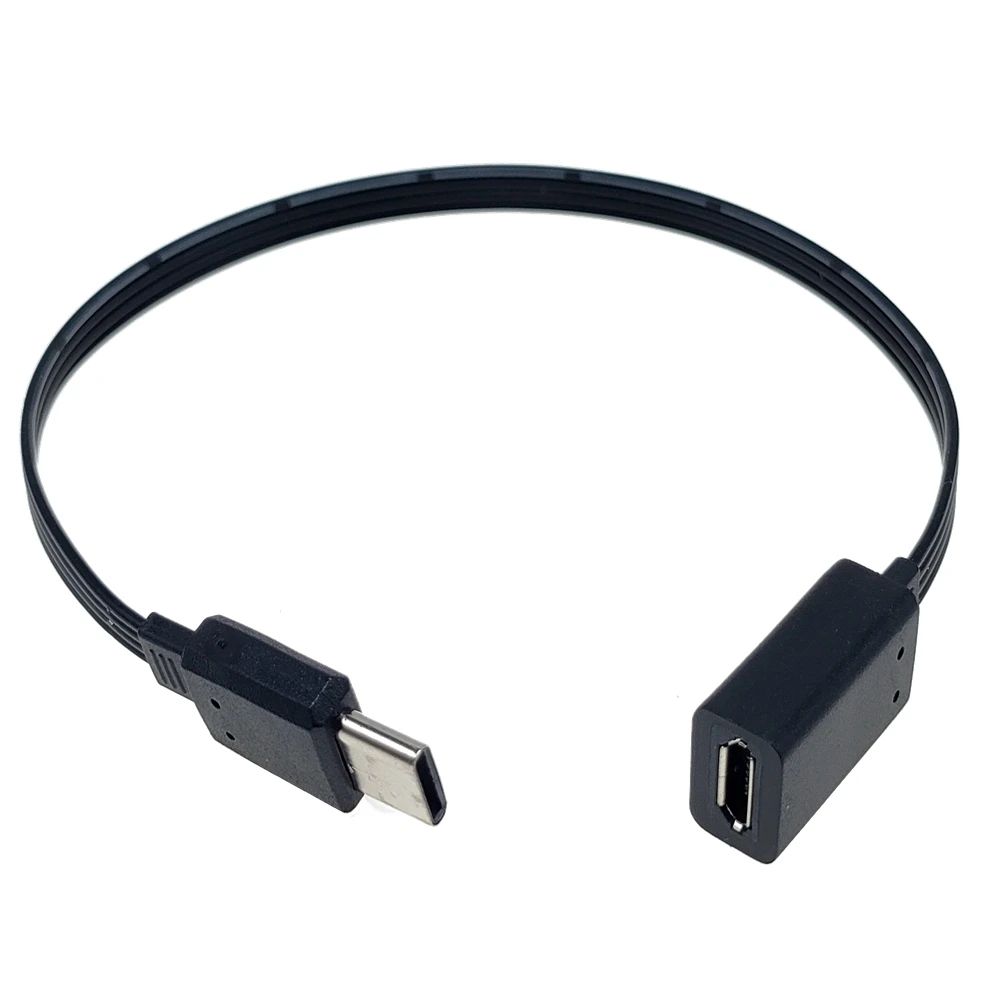 New Micro USB Female To Type C Plug Adapter Micro-B To USB-C Plug Charging Adapter Phone Accessories 10CM 20CM
New Micro USB Female To Type C Plug Adapter Micro-B To USB-C Plug Charging Adapter Phone Accessories 10CM 20CM