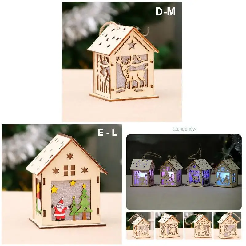 Рождественские украшения, деревянный светящийся Рождественский Снежный дом, украшение «сделай сам»
Рождественские украшения, деревянный светящийся Рождественский Снежный дом, украшение «сделай сам»
