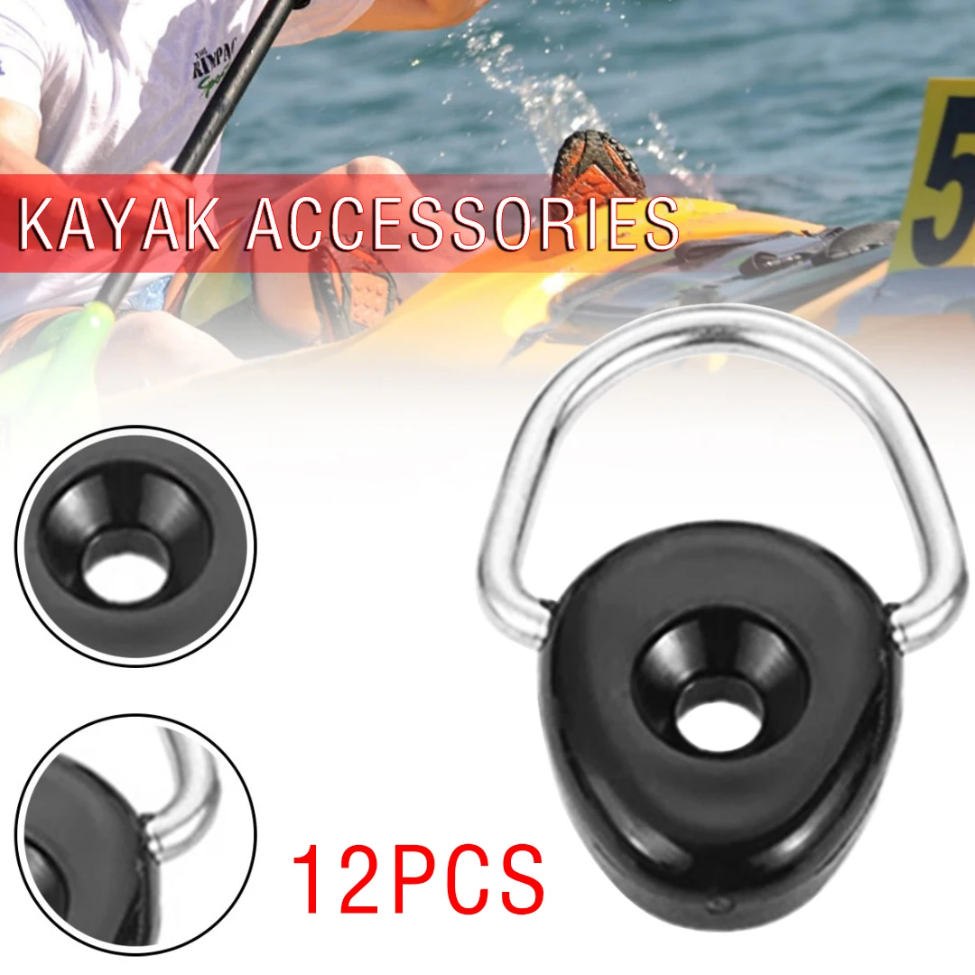 4/12pcs Kayaks Loop Buckle D Ring Tie Down Fishing Rigging Bungee Kit Replacement Kayak Boat Loop Buckle Accessories
4/12pcs Kayaks Loop Buckle D Ring Tie Down Fishing Rigging Bungee Kit Replacement Kayak Boat Loop Buckle Accessories