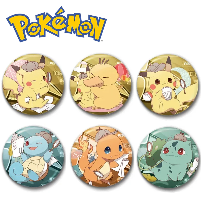Pokemon Pikachu Badge Bulbasaur Kawaii Anime Figures Brooch Pin Lapel Backpack Decorations Children Collection Toy Clothes Party
Pokemon Pikachu Badge Bulbasaur Kawaii Anime Figures Brooch Pin Lapel Backpack Decorations Children Collection Toy Clothes Party