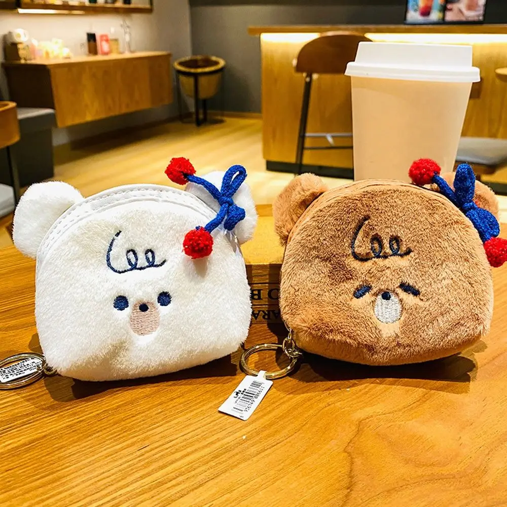 Card Case Round New Money Bag Cherry Small Bow Plush Bear Coin Purse Korean Key Chains Cartoon Purse Wallets Small Card Holder
Card Case Round New Money Bag Cherry Small Bow Plush Bear Coin Purse Korean Key Chains Cartoon Purse Wallets Small Card Holder