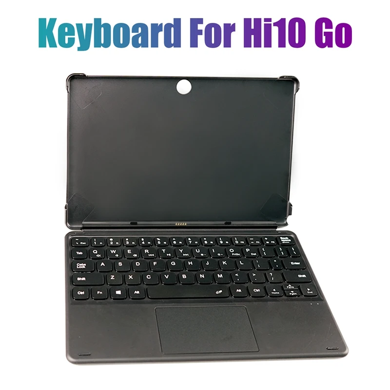 

Клавиатура для CHUWI Hi10 Go, 10,1-дюймовая клавиатура для планшета, подставка для планшета, быстрая Обложка с сенсорной панелью, Подключение клавиатуры