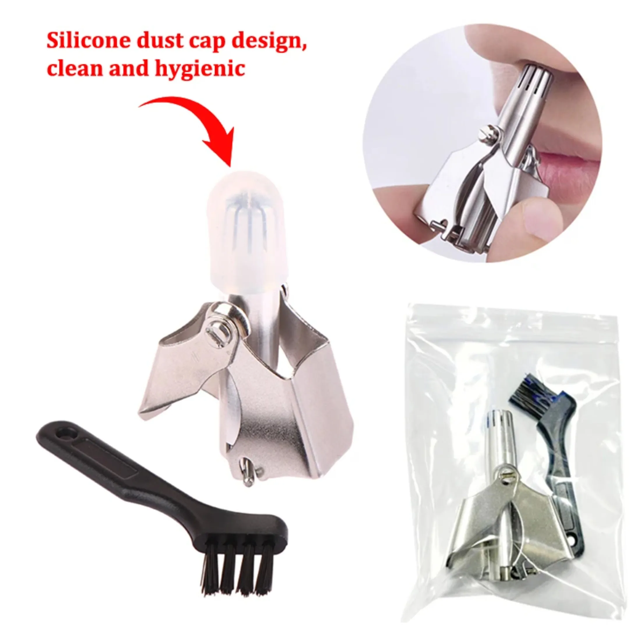 Nose Trimmer for Men Stainless Steel Manual Trimmer for Nose Vibrissa Razor Shaver Washable Portable Nose Ear Hair Trimmer
Nose Trimmer for Men Stainless Steel Manual Trimmer for Nose Vibrissa Razor Shaver Washable Portable Nose Ear Hair Trimmer