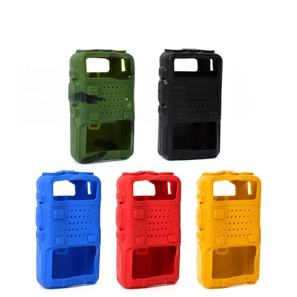 Walkie Talkie Silicone Rubber Cover Bumper UV-5R Case for BAOFENG 2 Way Radio F8+ UV 5R UV-5RE DM-5R Accessories
Walkie Talkie Silicone Rubber Cover Bumper UV-5R Case for BAOFENG 2 Way Radio F8+ UV 5R UV-5RE DM-5R Accessories