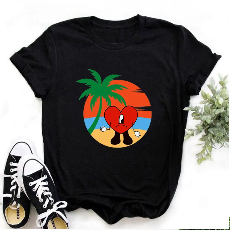 Hot Sale Tops Bad Bunny UN VERANO SIN TI T-shirt Cartoon Graphic Print Unisex T Shirt Summer Round Neck Short Sleeve Man's Tees
Hot Sale Tops Bad Bunny UN VERANO SIN TI T-shirt Cartoon Graphic Print Unisex T Shirt Summer Round Neck Short Sleeve Man's Tees