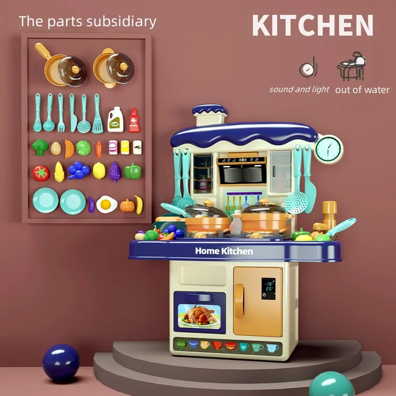 Children's Kitchen Set Toy Spray Toy Girl Simulated Kitchen Pressurized Water Bowl Early Education Kitchen Set
Children's Kitchen Set Toy Spray Toy Girl Simulated Kitchen Pressurized Water Bowl Early Education Kitchen Set