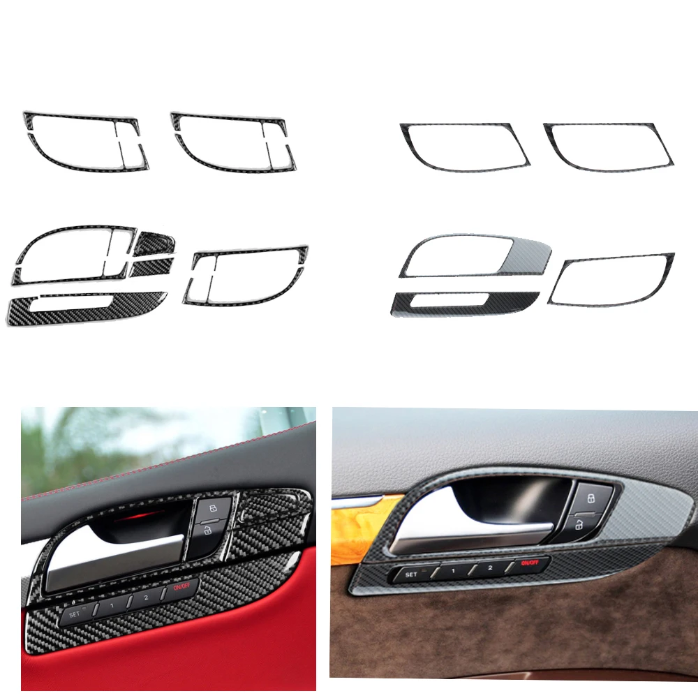 For Audi Q7 2007 2008 2009 2010 2011 2012 2013 2014 2015 Car Interior Door Panel Handle Frame Cover Carbon Fiber Accessories
For Audi Q7 2007 2008 2009 2010 2011 2012 2013 2014 2015 Car Interior Door Panel Handle Frame Cover Carbon Fiber Accessories