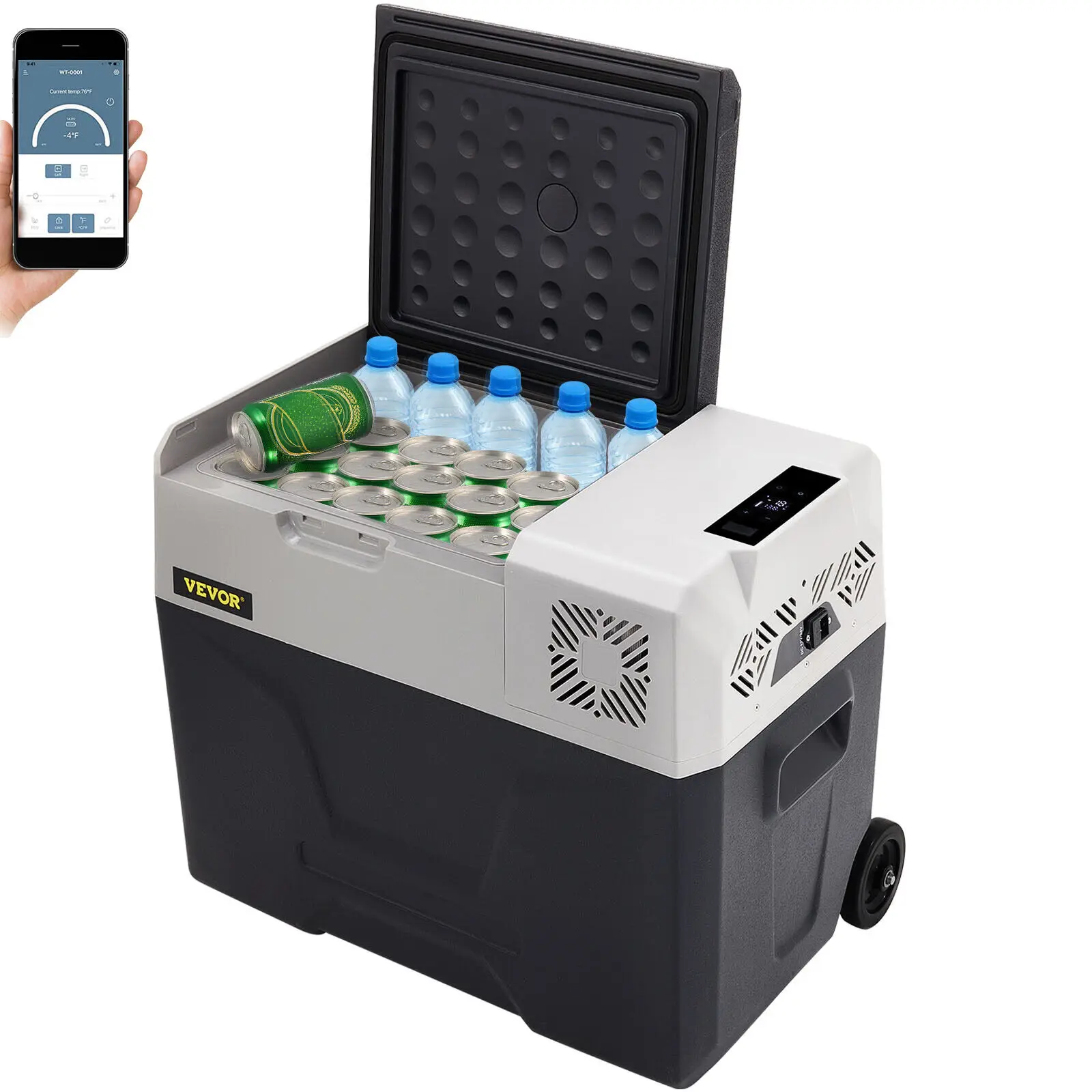 VEVOR Upgrade Car Refrigerator 40L Car fridge 12/24 v Compressor Car Mini Fridge Portable Car Refrigerator
VEVOR Upgrade Car Refrigerator 40L Car fridge 12/24 v Compressor Car Mini Fridge Portable Car Refrigerator