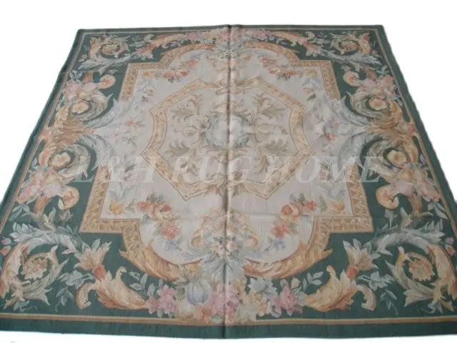 Free Shipping 6'X6' French Woolen Aubusson rug handmade 100% New Zealand wool rugs and carpets
Free Shipping 6'X6' French Woolen Aubusson rug handmade 100% New Zealand wool rugs and carpets