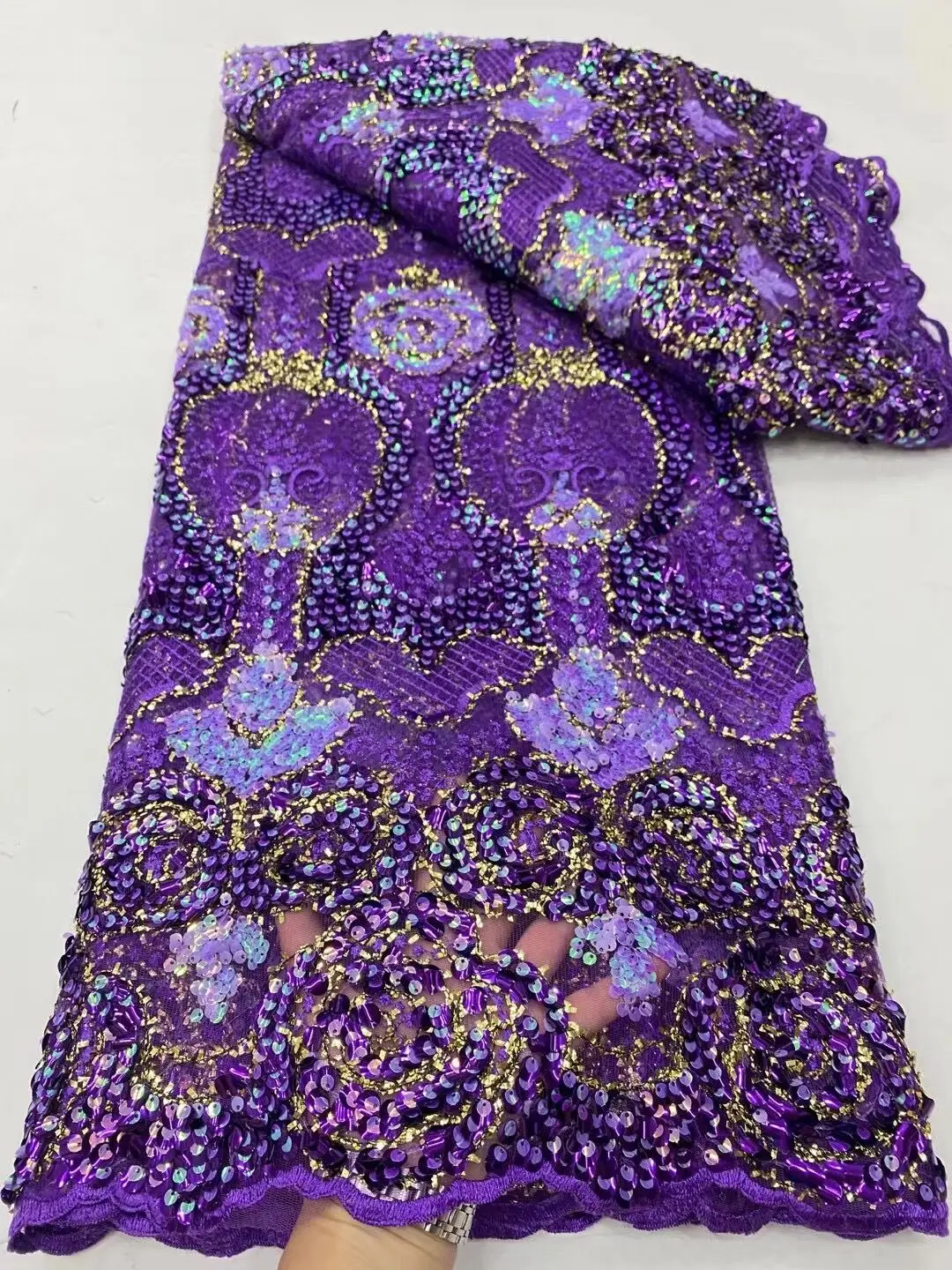 2024 Latest High Quality With Tulle African Nigerian Sewing Lace Fabric Guipure Embroidery Dresses Sequins 5yards DP0086
2024 Latest High Quality With Tulle African Nigerian Sewing Lace Fabric Guipure Embroidery Dresses Sequins 5yards DP0086