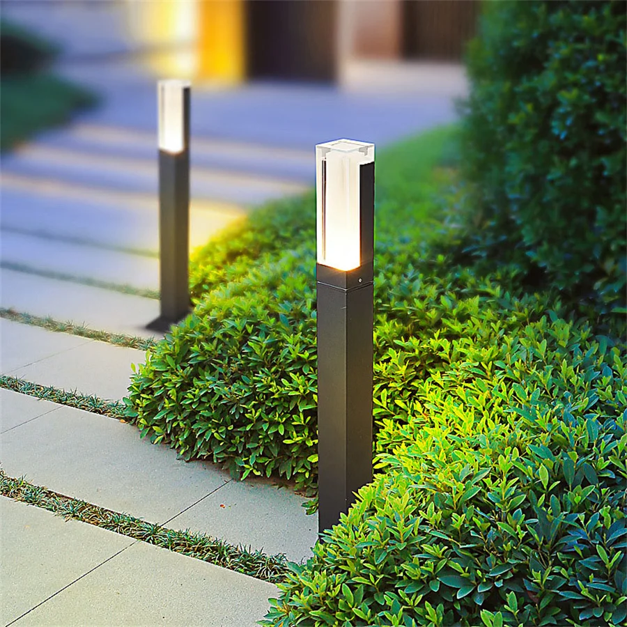 80CM Outdoor Landscape Lighting Waterproof Acrylic LED Lawn Lamp Aluminum LED Exterior Bollard Light Garden Path Light
80CM Outdoor Landscape Lighting Waterproof Acrylic LED Lawn Lamp Aluminum LED Exterior Bollard Light Garden Path Light