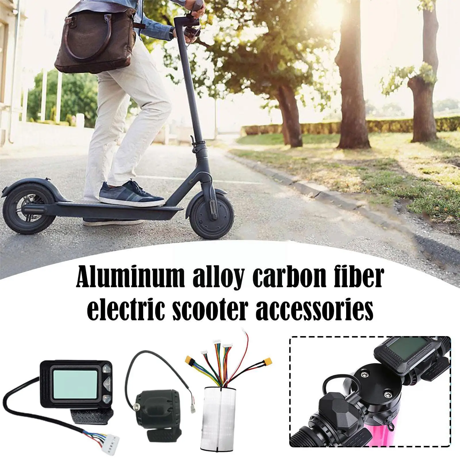 24v 36v Scooter Controller Lcd Display Accelerator Scooter Controller Fiber Set Carbon Accelerator Motor Black Ele G0y8
24v 36v Scooter Controller Lcd Display Accelerator Scooter Controller Fiber Set Carbon Accelerator Motor Black Ele G0y8