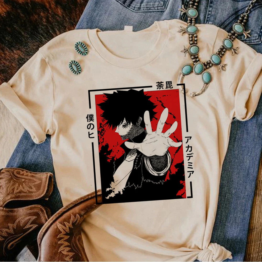 Dabi t-shirts women graphic Y2K anime t shirt girl comic clothing 
Dabi t-shirts women graphic Y2K anime t shirt girl comic clothing