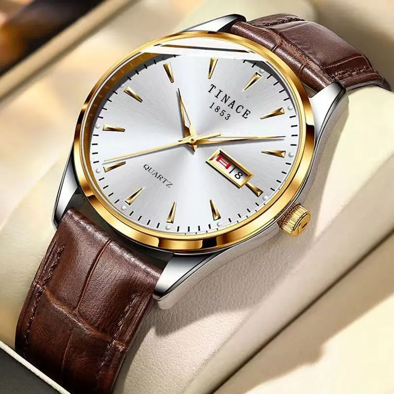 2023 New Fully Automatic Mechanical Watch Waterproof Night Glow Week Men's High end Men's Watch Thin Edition
2023 New Fully Automatic Mechanical Watch Waterproof Night Glow Week Men's High end Men's Watch Thin Edition