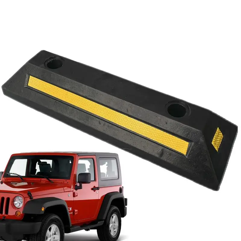 Garage Parking Stops Heavy Duty Rubber Parking Curb Guide With Yellow Reflective Tape Driveway Car Garage Wheel Stopper
Garage Parking Stops Heavy Duty Rubber Parking Curb Guide With Yellow Reflective Tape Driveway Car Garage Wheel Stopper