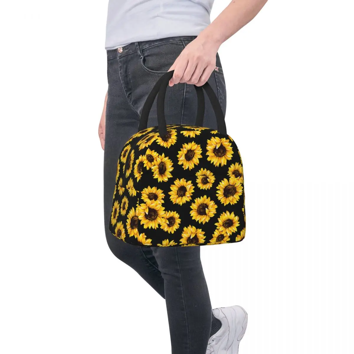 Lunch Bag For Women Insulated Picnic Carry Case Thermal Portable Lunch Box Sunflower Print Bento Pouch Container Food Storage
Lunch Bag For Women Insulated Picnic Carry Case Thermal Portable Lunch Box Sunflower Print Bento Pouch Container Food Storage