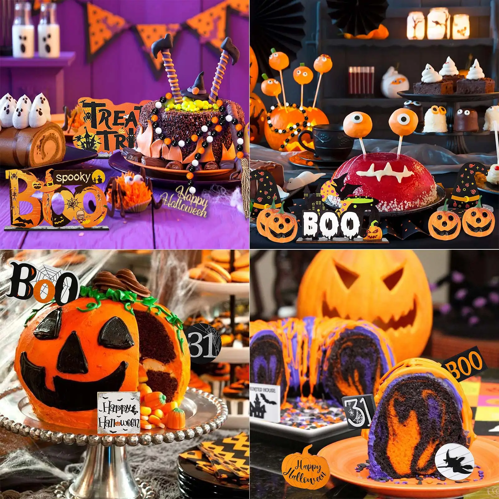 Halloween Tiered Tray Decoration Set Happy Halloween Pumpkin Boo Farmhouse Decor Party Table Sign Wood Bead Garland Tassel
Halloween Tiered Tray Decoration Set Happy Halloween Pumpkin Boo Farmhouse Decor Party Table Sign Wood Bead Garland Tassel