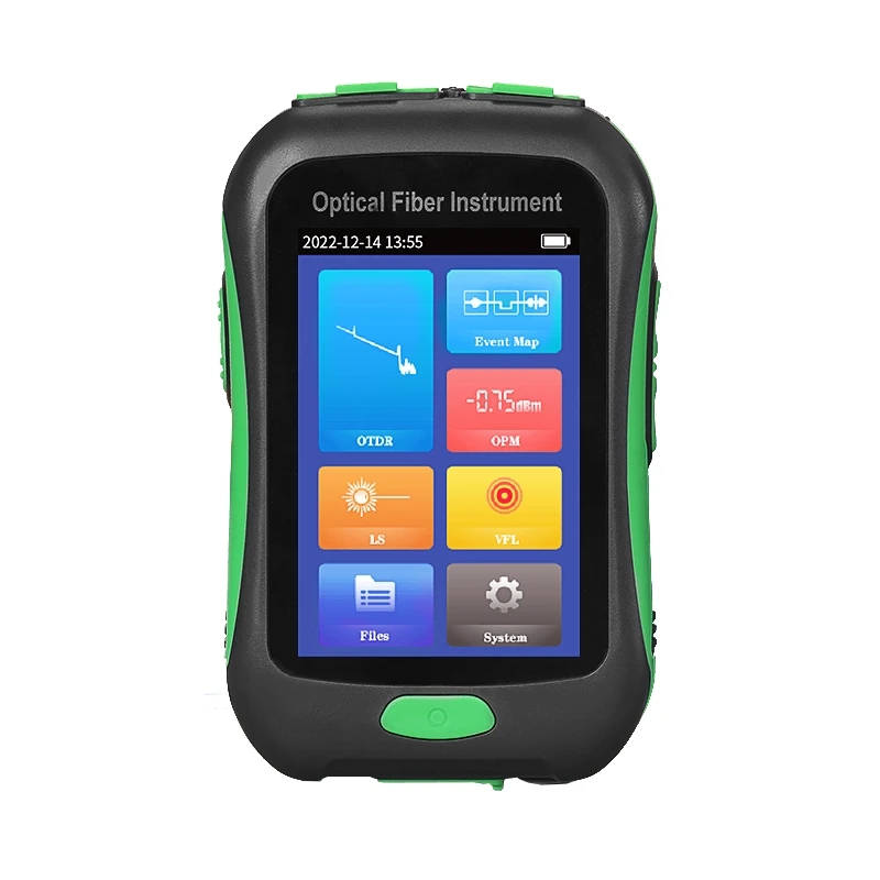 AUA-16U/AUA-16A Mini OTDR Active Fiber Test 80KM Optical Time Domain Reflectometer Built-in OPM/VFL/OLS/Event Map/LED Lighting
AUA-16U/AUA-16A Mini OTDR Active Fiber Test 80KM Optical Time Domain Reflectometer Built-in OPM/VFL/OLS/Event Map/LED Lighting