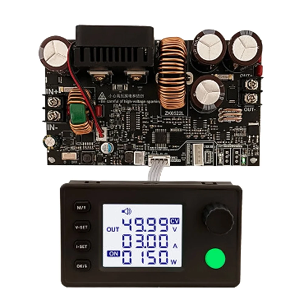 1pc 22A/1400W Step-down DC Adjustable Regulated Power Supply Current Module 130*80*50 Mm Electrical Equipment Supplies
1pc 22A/1400W Step-down DC Adjustable Regulated Power Supply Current Module 130*80*50 Mm Electrical Equipment Supplies