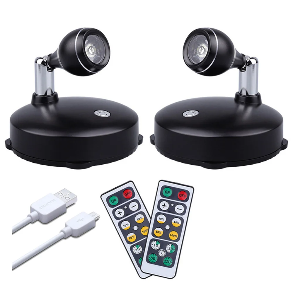 USB Rechargeable DC5V Wireless Spotlight Dimmable Home Night Lamp 6000K & Remote Controller& Timer for Foyer,Corridor
USB Rechargeable DC5V Wireless Spotlight Dimmable Home Night Lamp 6000K & Remote Controller& Timer for Foyer,Corridor
