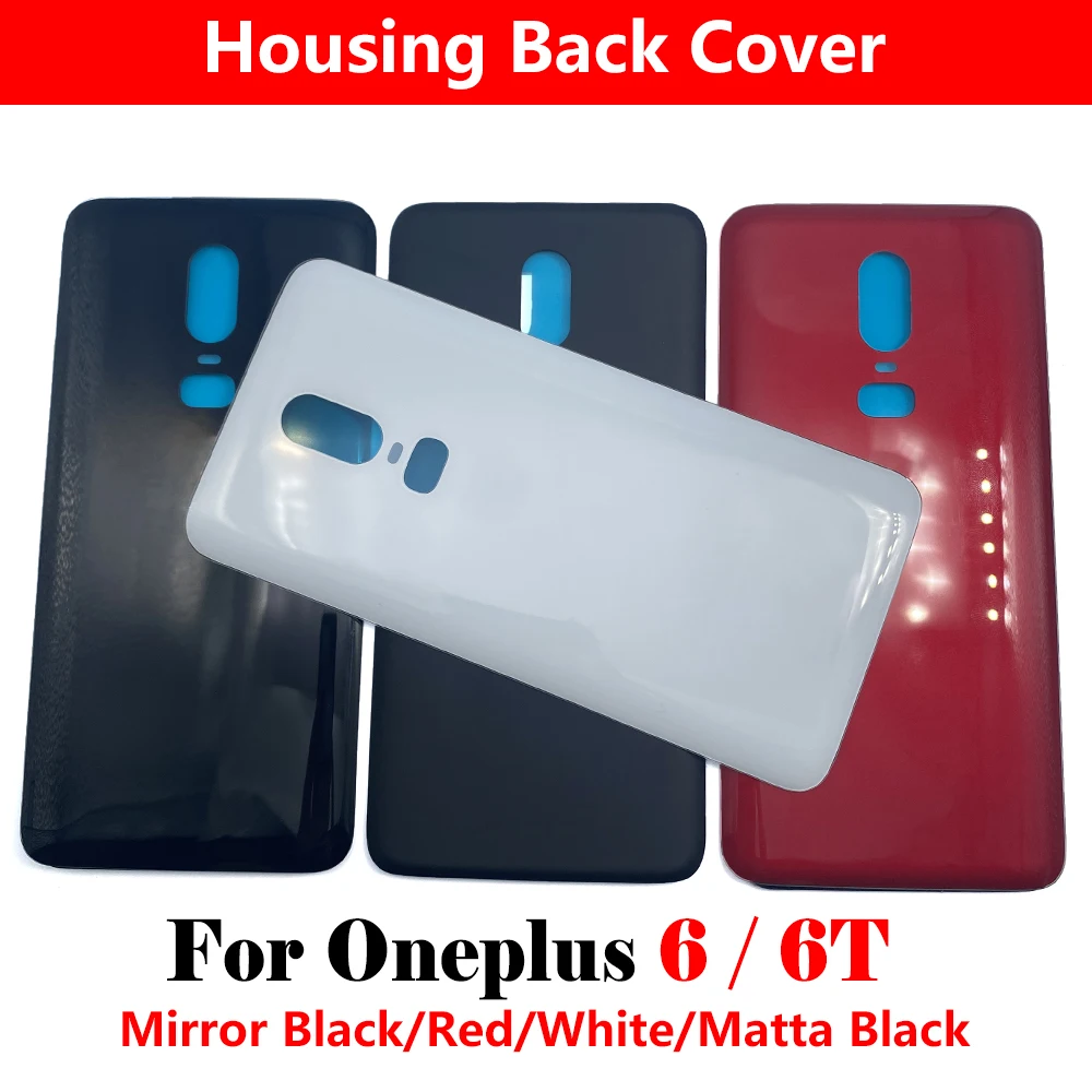New Glass Back Cover For OnePlus 6 T Housing Rear Door Battery Cover For OnePlus 6 6T Case Replacement With Adhesive Sticker
New Glass Back Cover For OnePlus 6 T Housing Rear Door Battery Cover For OnePlus 6 6T Case Replacement With Adhesive Sticker