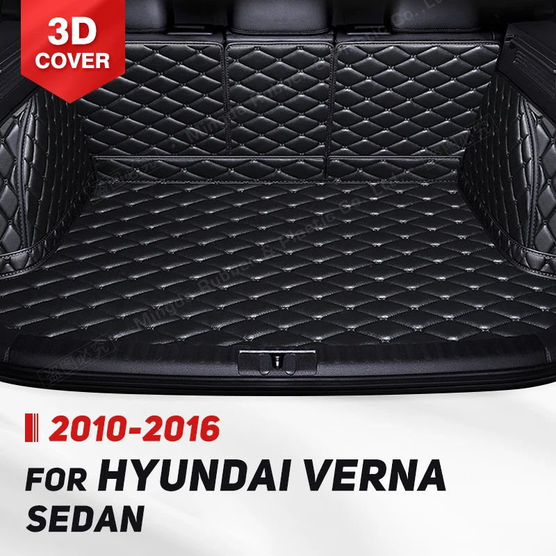 Auto Full Coverage Trunk Mat For Hyundai VERNA Sedan 2010-2016 15 14 13 12 11 Car Boot Cover Pad Interior Protector Accessories
Auto Full Coverage Trunk Mat For Hyundai VERNA Sedan 2010-2016 15 14 13 12 11 Car Boot Cover Pad Interior Protector Accessories