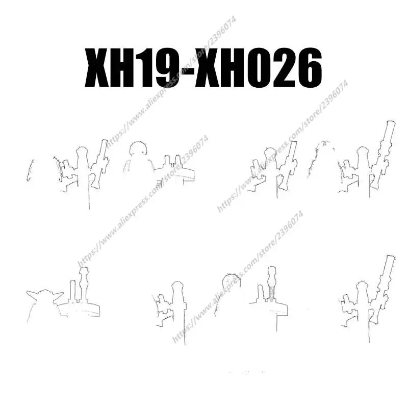 XH019-XH026 Action Figures Movie accessories Building Blocks Bricks toys XH019 XH020 XH021 XH022 XH023 XH024 XH025 XH026
XH019-XH026 Action Figures Movie accessories Building Blocks Bricks toys XH019 XH020 XH021 XH022 XH023 XH024 XH025 XH026