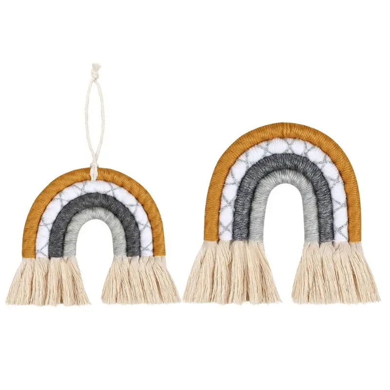 Rainbow Hanging Decoration Baby Kids Room Wall Hanging Weaving Ornament Gifts
Rainbow Hanging Decoration Baby Kids Room Wall Hanging Weaving Ornament Gifts
