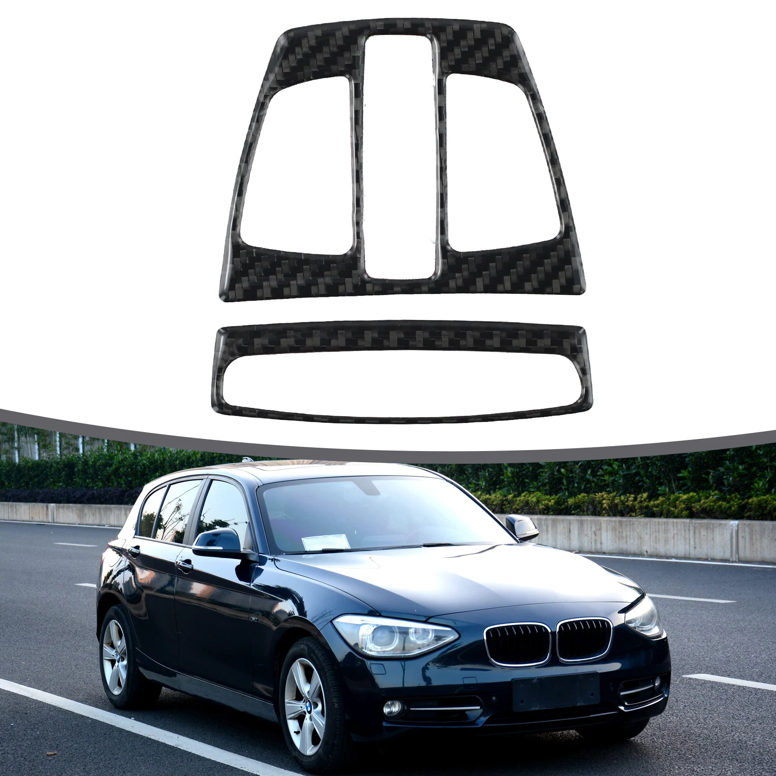 Car Accessories Panel Frame Trim Car Reading Light Panel 2 Pieces Black Carbon Fiber Carbon Fiber None High Quality
Car Accessories Panel Frame Trim Car Reading Light Panel 2 Pieces Black Carbon Fiber Carbon Fiber None High Quality