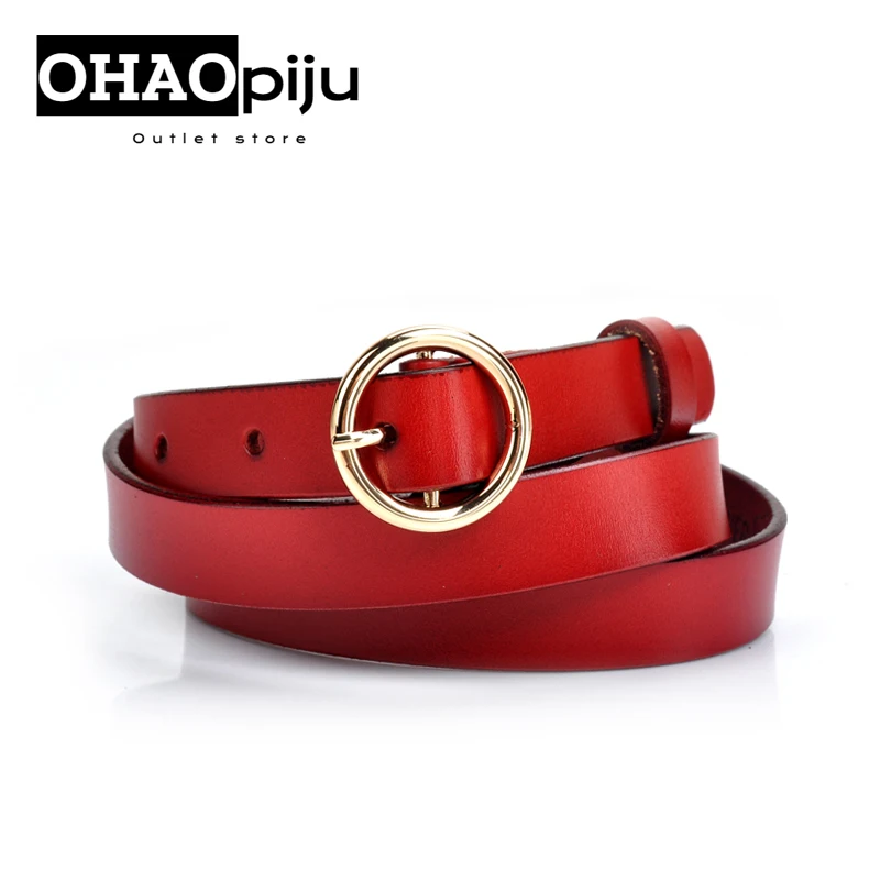 Ou Hao 2023 New Women Genuine Leather Belt For Female Strap Casual All-match Ladies Adjustable Belts Designer High Quality Brand
Ou Hao 2023 New Women Genuine Leather Belt For Female Strap Casual All-match Ladies Adjustable Belts Designer High Quality Brand