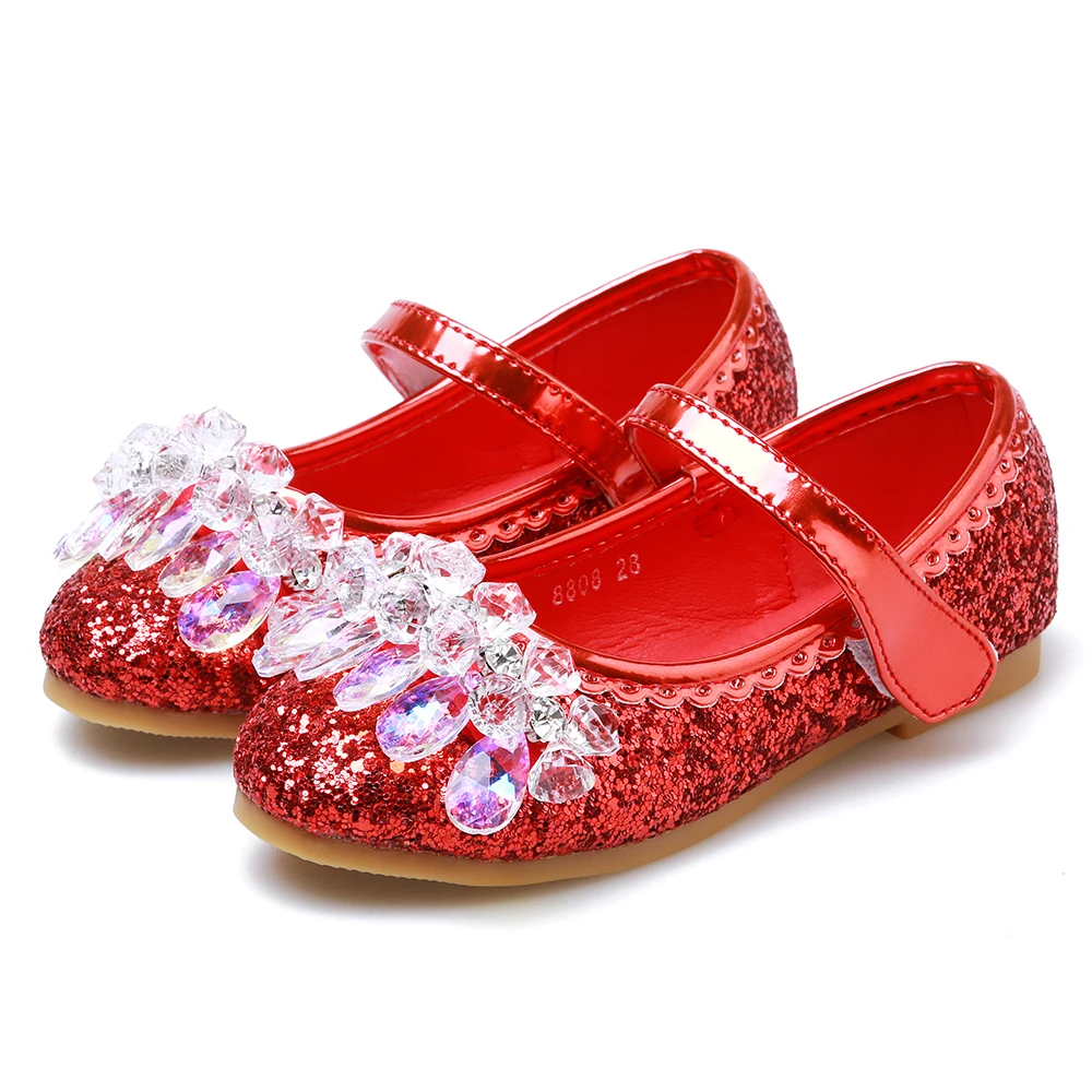 Toddler girl's kids performance shoes glitter sequins princess flat heel party dance shoes
Toddler girl's kids performance shoes glitter sequins princess flat heel party dance shoes