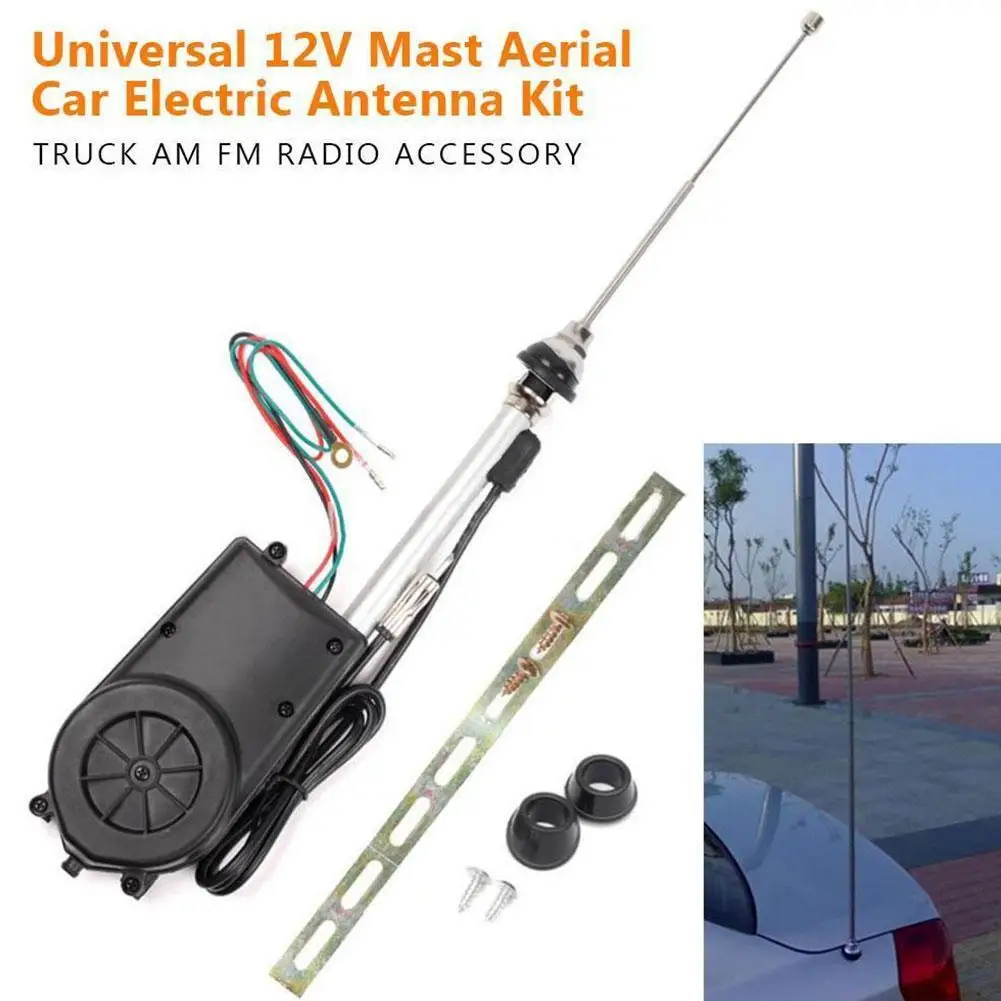 Car Auto SUV AM FM Radio Electric Power Automatic Antenna Aerial Kit 12V Vehicle Aerials Pro Auto Replacement Parts
Car Auto SUV AM FM Radio Electric Power Automatic Antenna Aerial Kit 12V Vehicle Aerials Pro Auto Replacement Parts