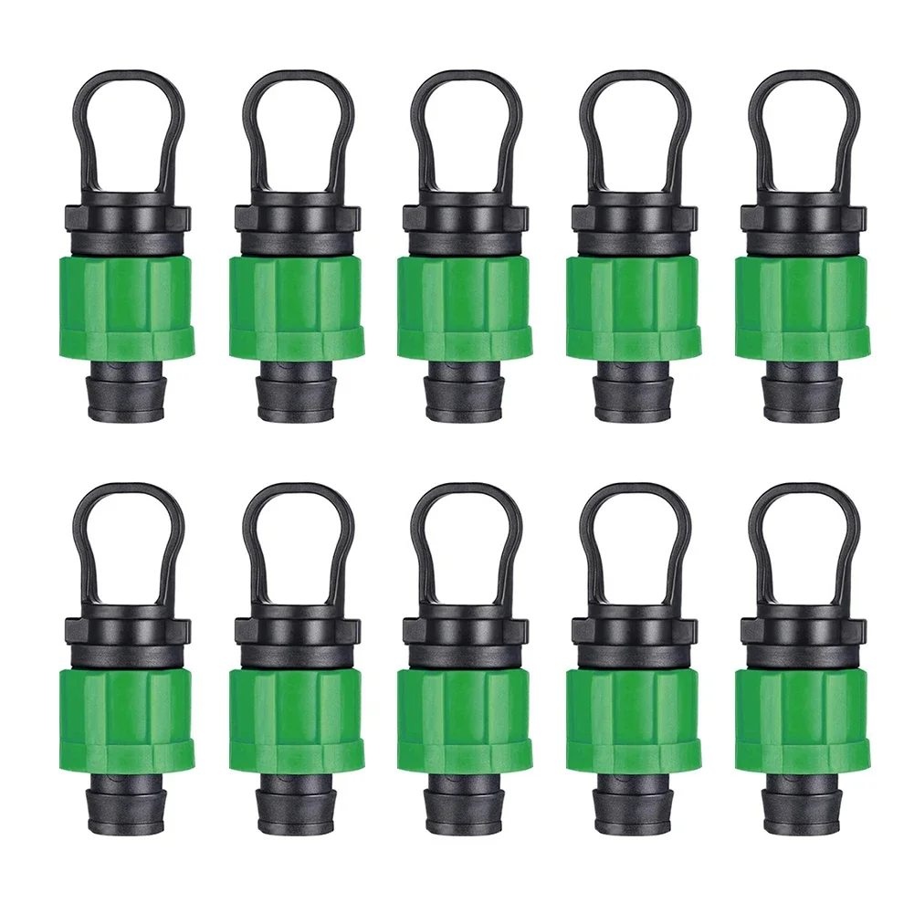 10pcs 16mm Drip Irrigation Tape End C-aps Garden Soft Water Pipe Tube Lock Ring Plug Fittings Durable PP Material Joint
10pcs 16mm Drip Irrigation Tape End C-aps Garden Soft Water Pipe Tube Lock Ring Plug Fittings Durable PP Material Joint